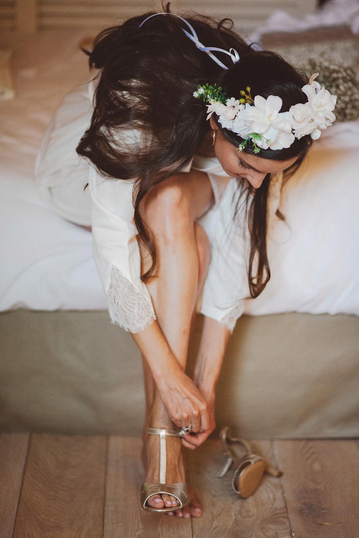 elise hameau bride 25 - Two Dresses For A Chic French Wedding By The Sea elise hameau bride 25