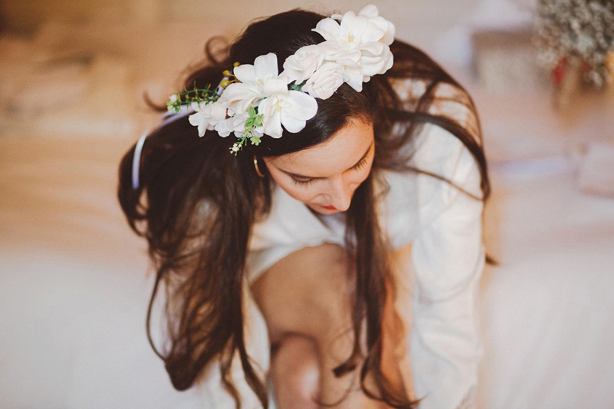 elise hameau bride 26 - Two Dresses For A Chic French Wedding By The Sea elise hameau bride 26