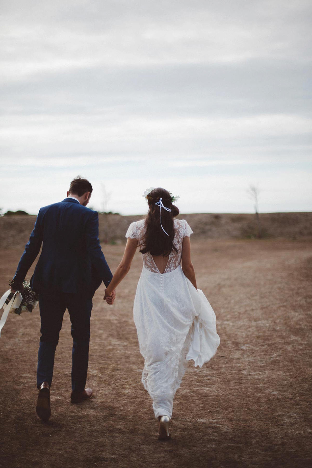 elise hameau bride 33 - Two Dresses For A Chic French Wedding By The Sea elise hameau bride 33