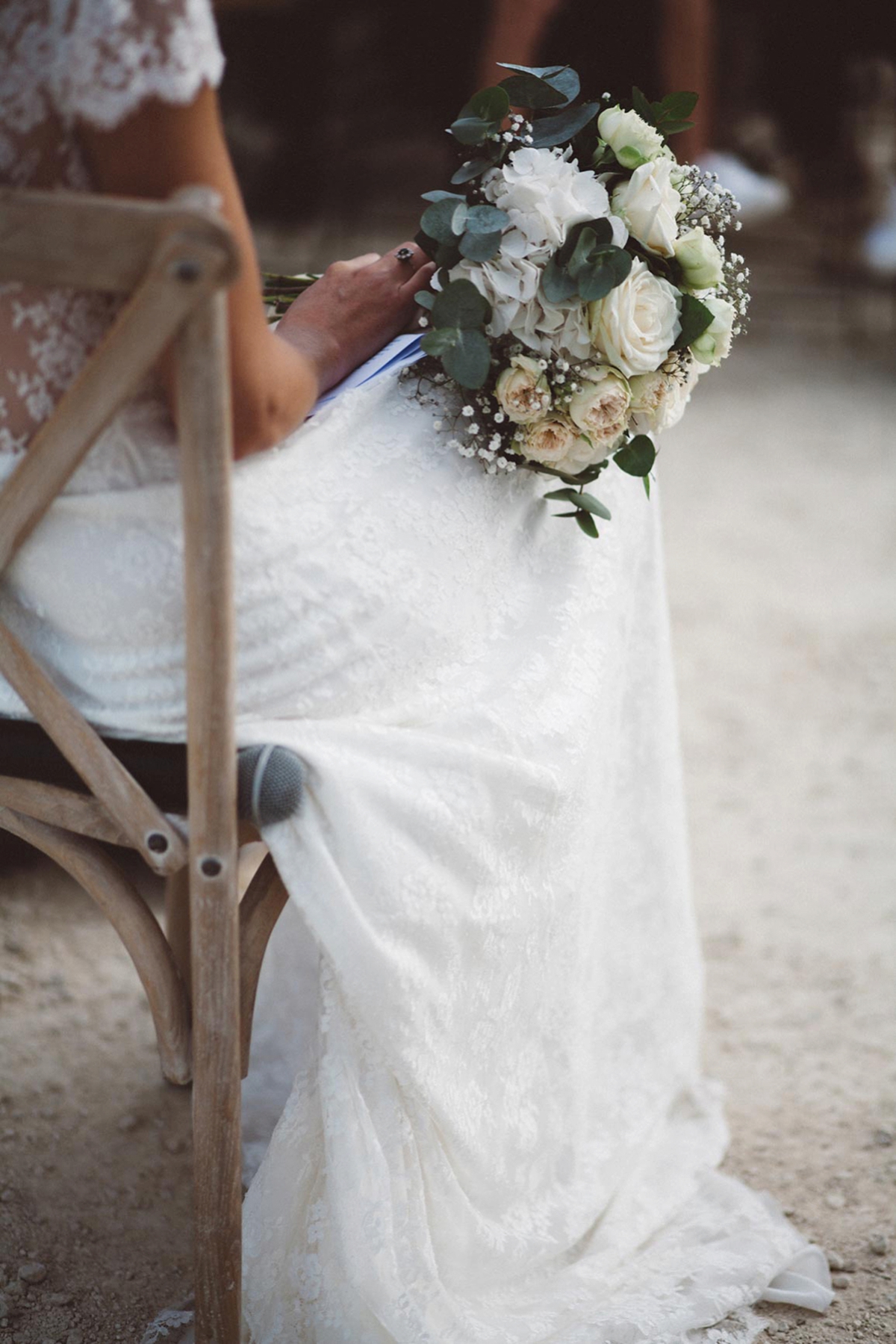 elise hameau bride 40 - Two Dresses For A Chic French Wedding By The Sea elise hameau bride 40