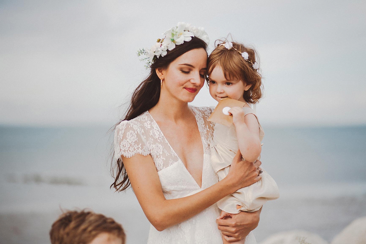 elise hameau bride 42 - Two Dresses For A Chic French Wedding By The Sea elise hameau bride 42