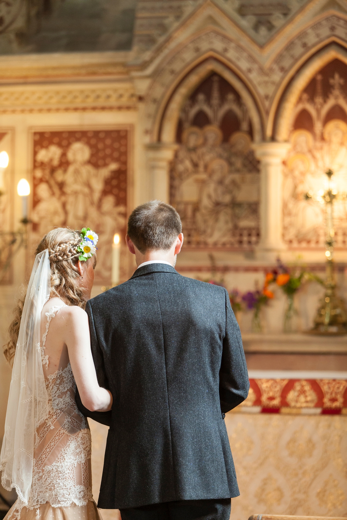 handmade countryside colourful wedding 17