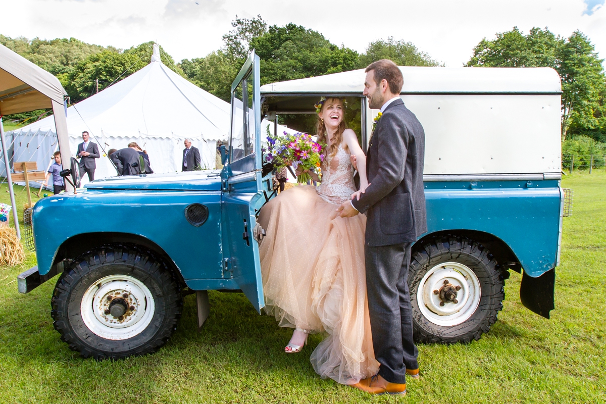 handmade countryside colourful wedding 29