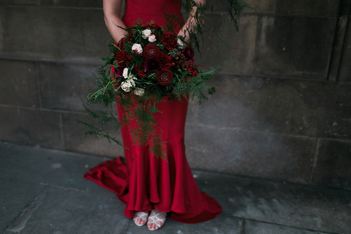 red wedding dress 11