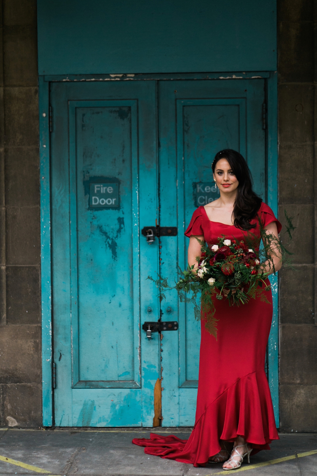 A Glamorous Red Dress for a Colourful and Cosy Winter Wedding in Scotland -  Love My Dress® - Wedding Inspiration Daily