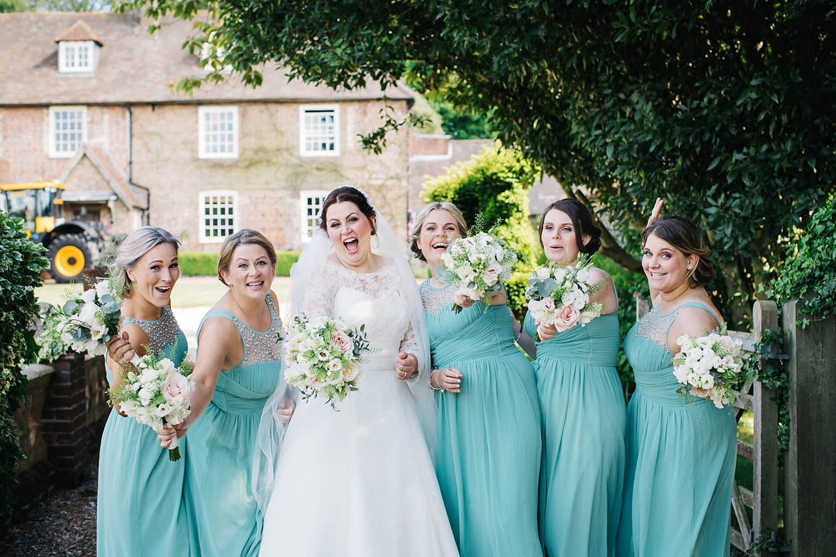 stephanie allin farmyard wedding 34 - A Lace Stephanie Allin Gown For A Farmyard Inspired Wedding stephanie allin farmyard wedding 34