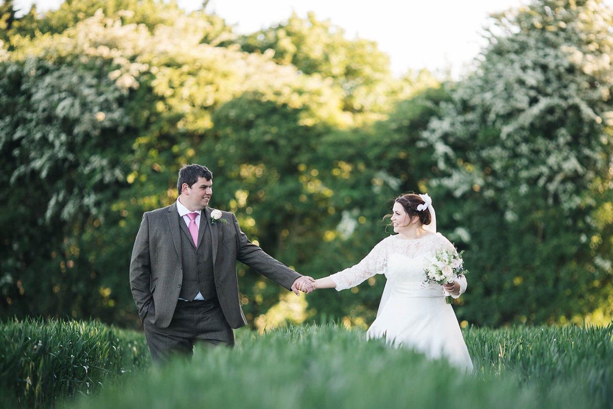 stephanie allin farmyard wedding 42 - A Lace Stephanie Allin Gown For A Farmyard Inspired Wedding stephanie allin farmyard wedding 42