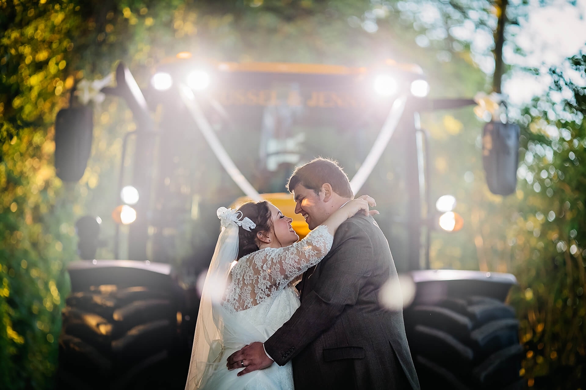 stephanie allin farmyard wedding 49 - A Lace Stephanie Allin Gown For A Farmyard Inspired Wedding stephanie allin farmyard wedding 49