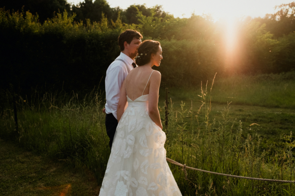 A Halfpenny London Skirt and Top for a Romantic Country Wedding
