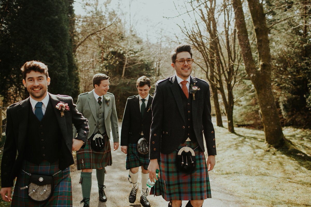 charlie brear highland wedding 10 - Charlie Brear Separates for a Springtime Highland wedding charlie brear highland wedding 10