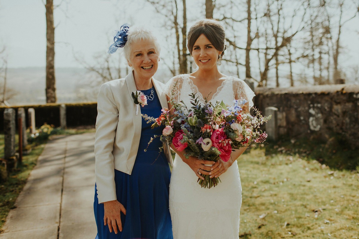 charlie brear highland wedding 18 - Charlie Brear Separates for a Springtime Highland wedding charlie brear highland wedding 18