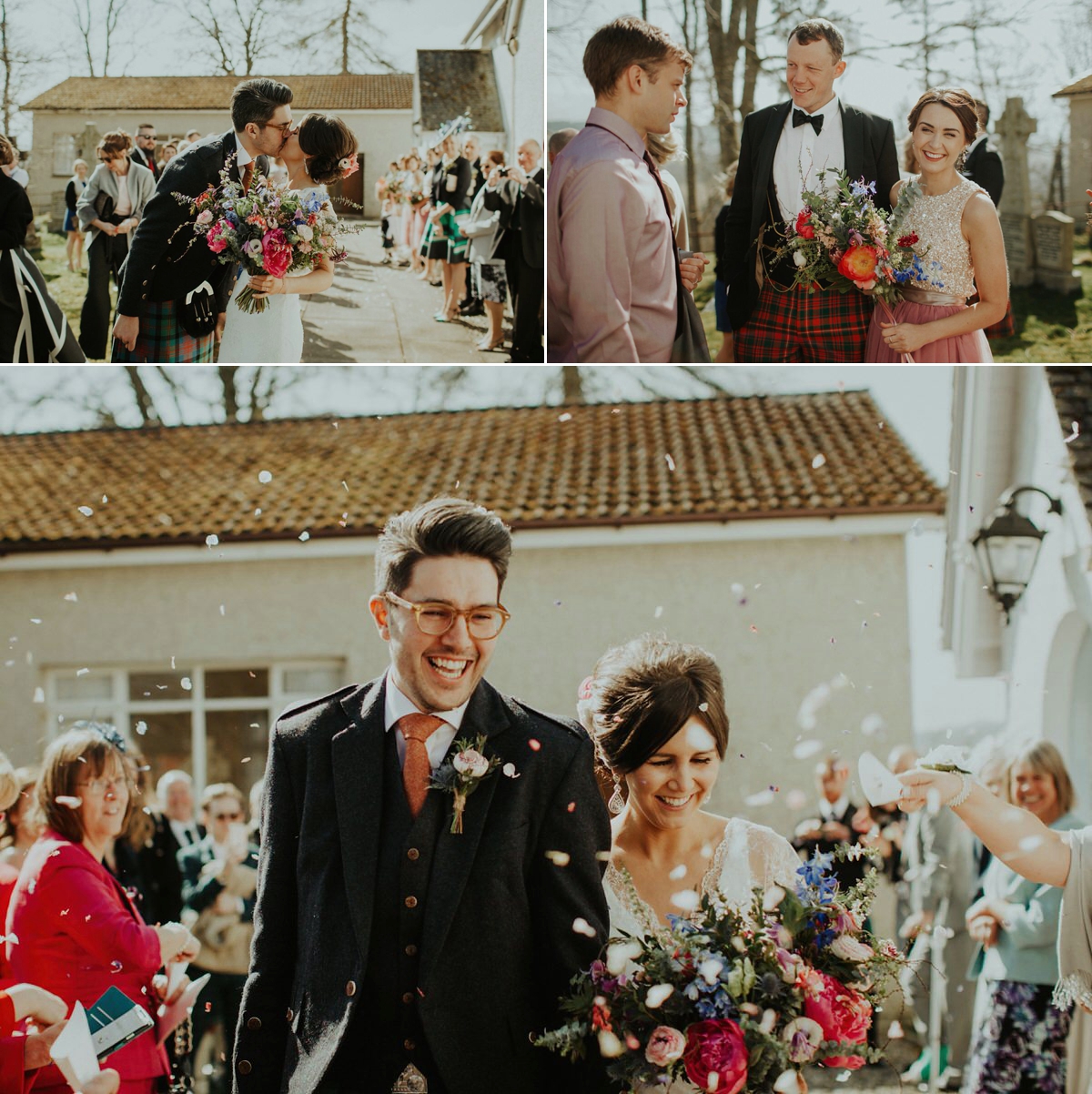 charlie brear highland wedding 26 - Charlie Brear Separates for a Springtime Highland wedding charlie brear highland wedding 26