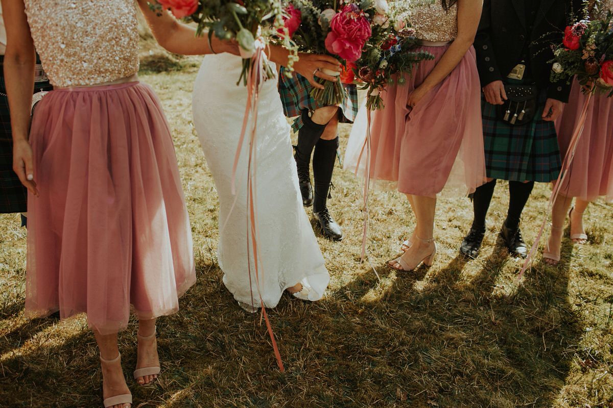 charlie brear highland wedding 33 - Charlie Brear Separates for a Springtime Highland wedding charlie brear highland wedding 33