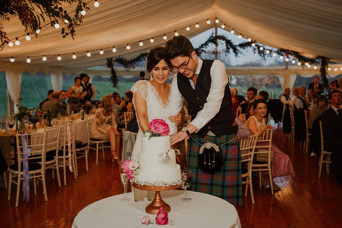 charlie brear highland wedding 44 - Charlie Brear Separates for a Springtime Highland wedding charlie brear highland wedding 44