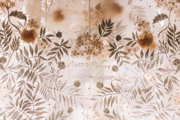 A Hermione de Paula Gown for a Romantic Secret Garden Wedding