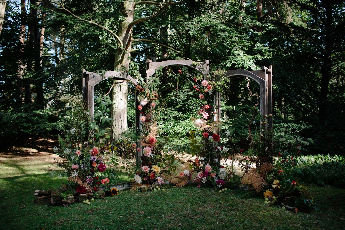 magical woodland wedding scotland 2