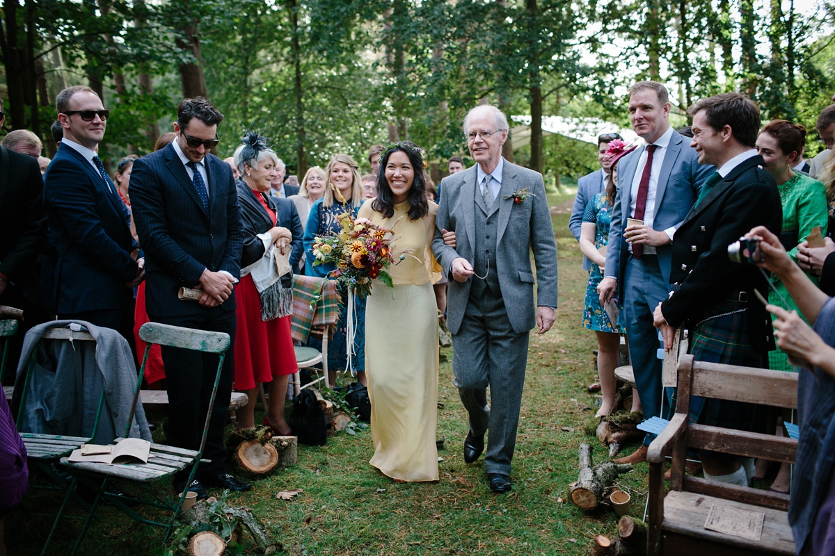 magical woodland wedding scotland 30