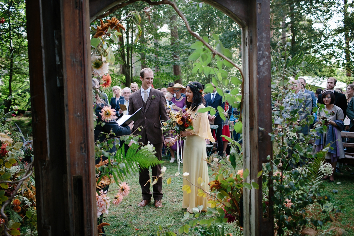 magical woodland wedding scotland 34