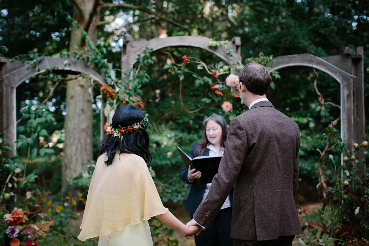 magical woodland wedding scotland 37