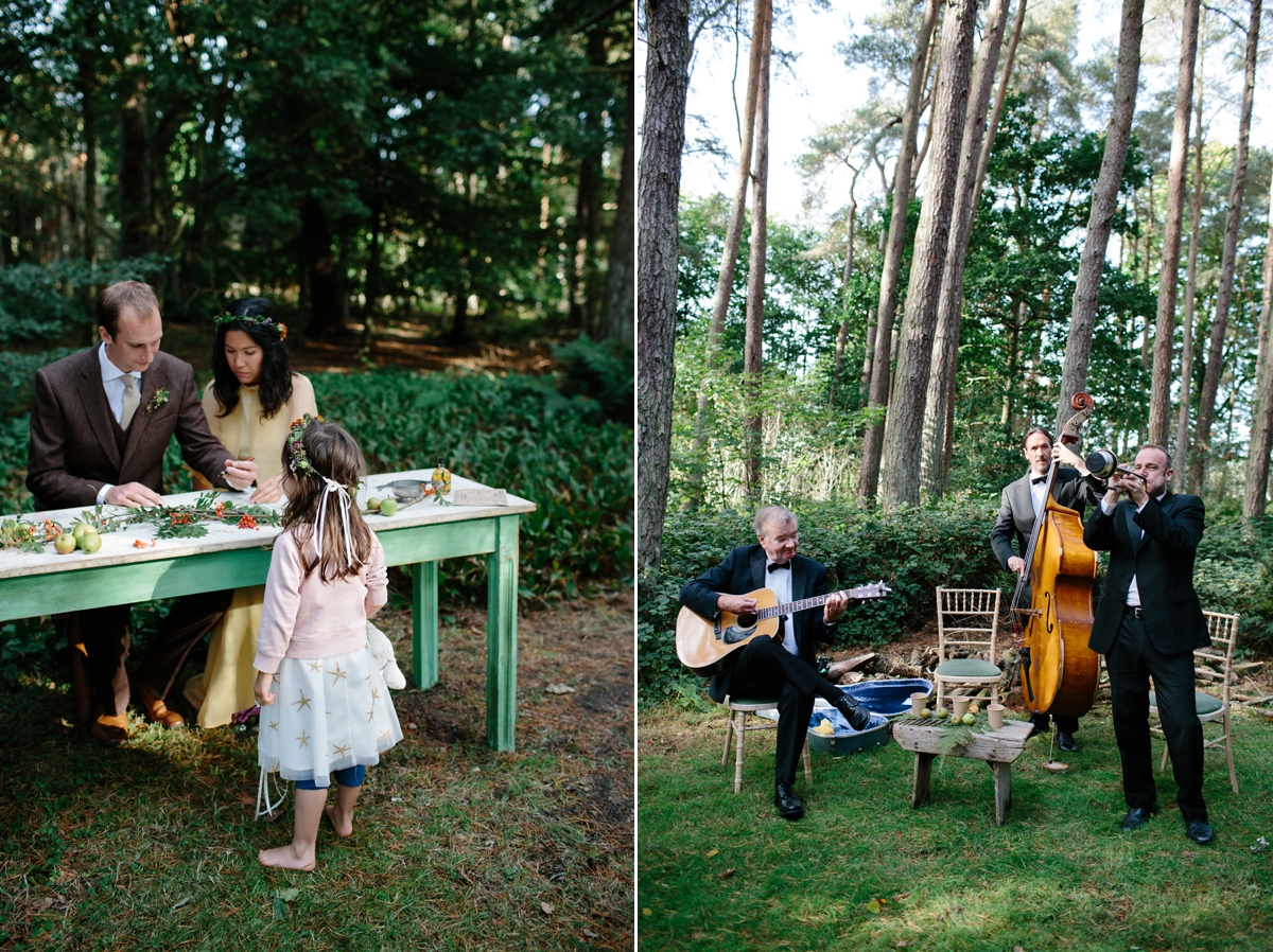 magical woodland wedding scotland 41