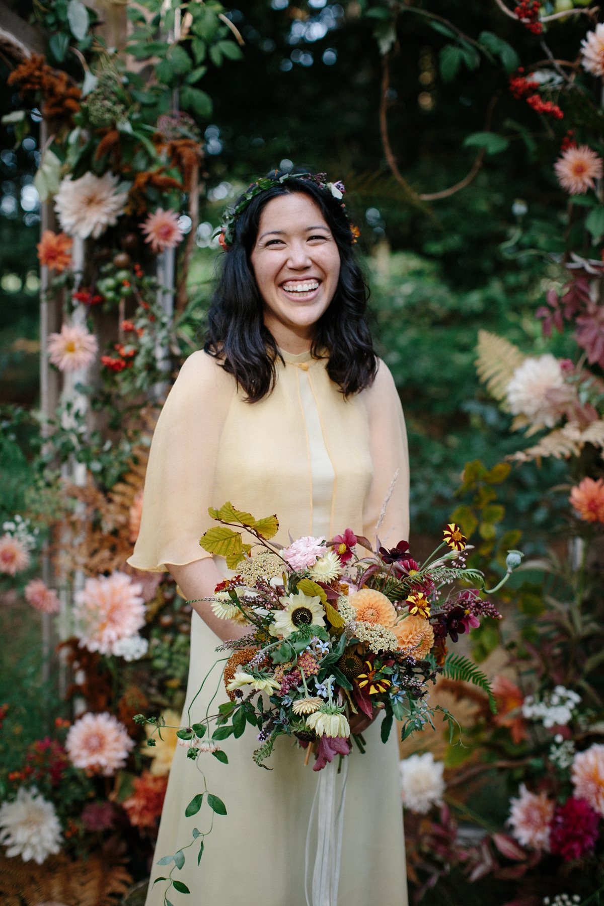 magical woodland wedding scotland 48