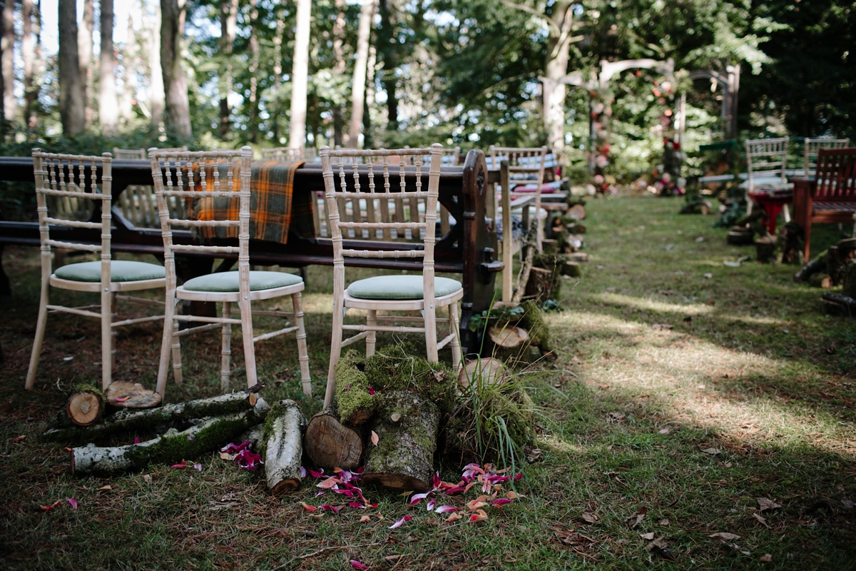 magical woodland wedding scotland 5