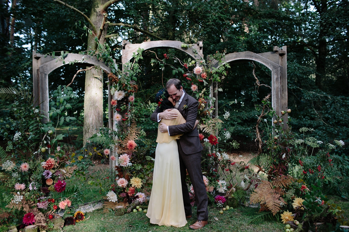 magical woodland wedding scotland 50