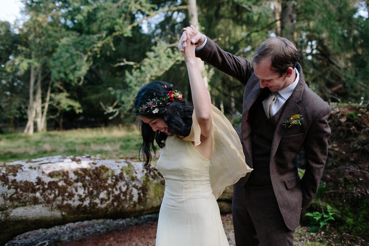 magical woodland wedding scotland 55