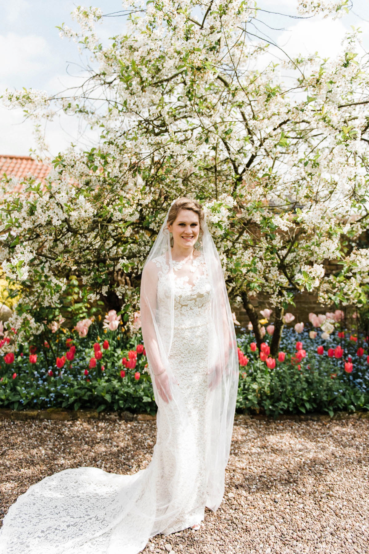 modeca dress english country spring wedding 8