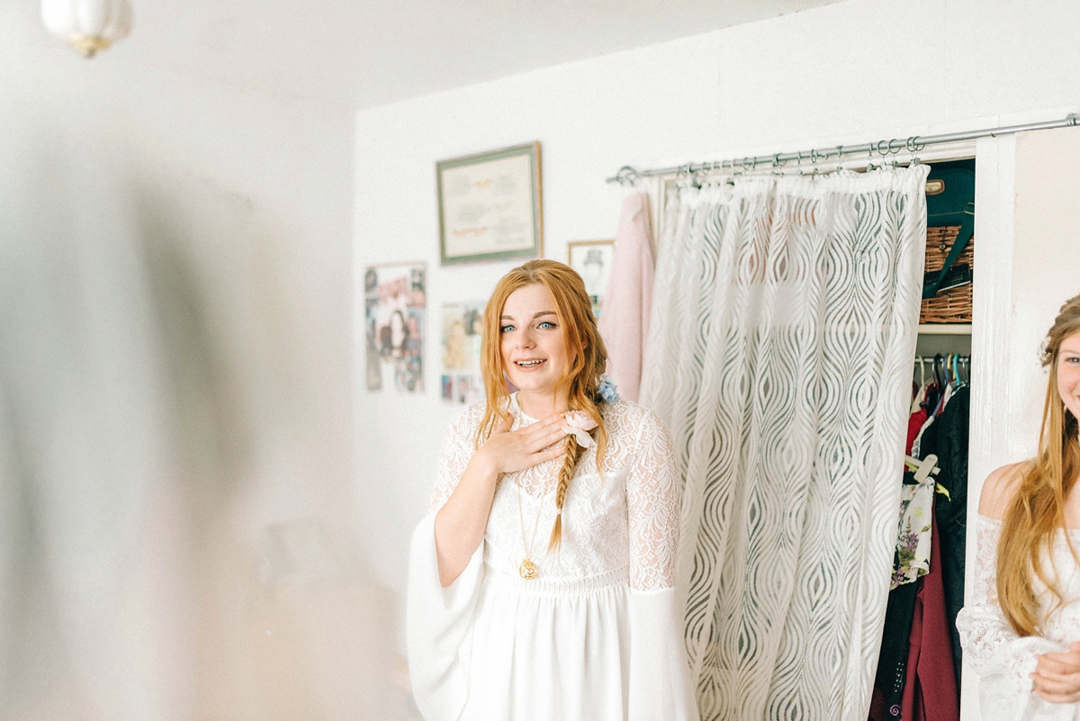 eden claire pettibone delightful village hall wedding 18