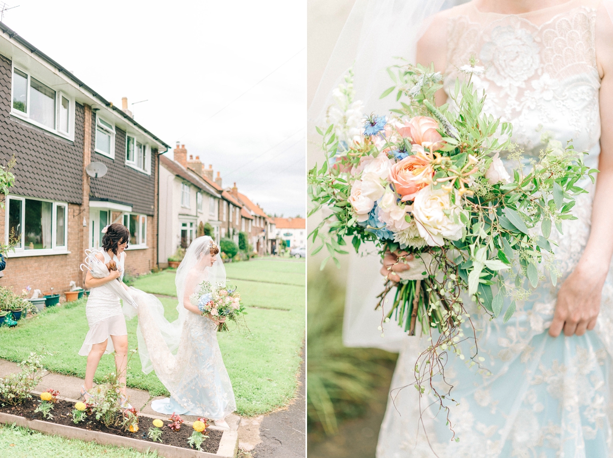 eden claire pettibone delightful village hall wedding 21