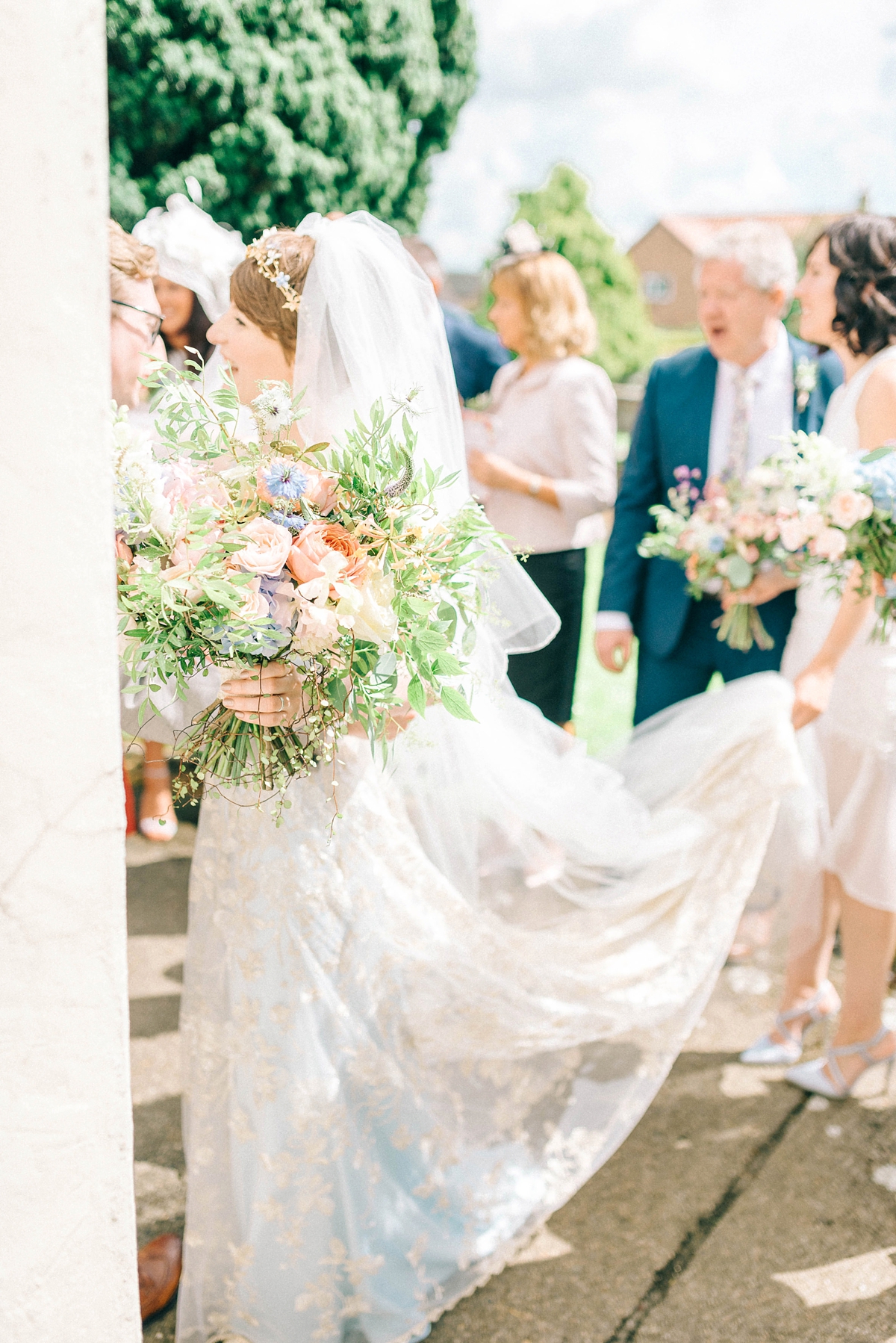 eden claire pettibone delightful village hall wedding 43