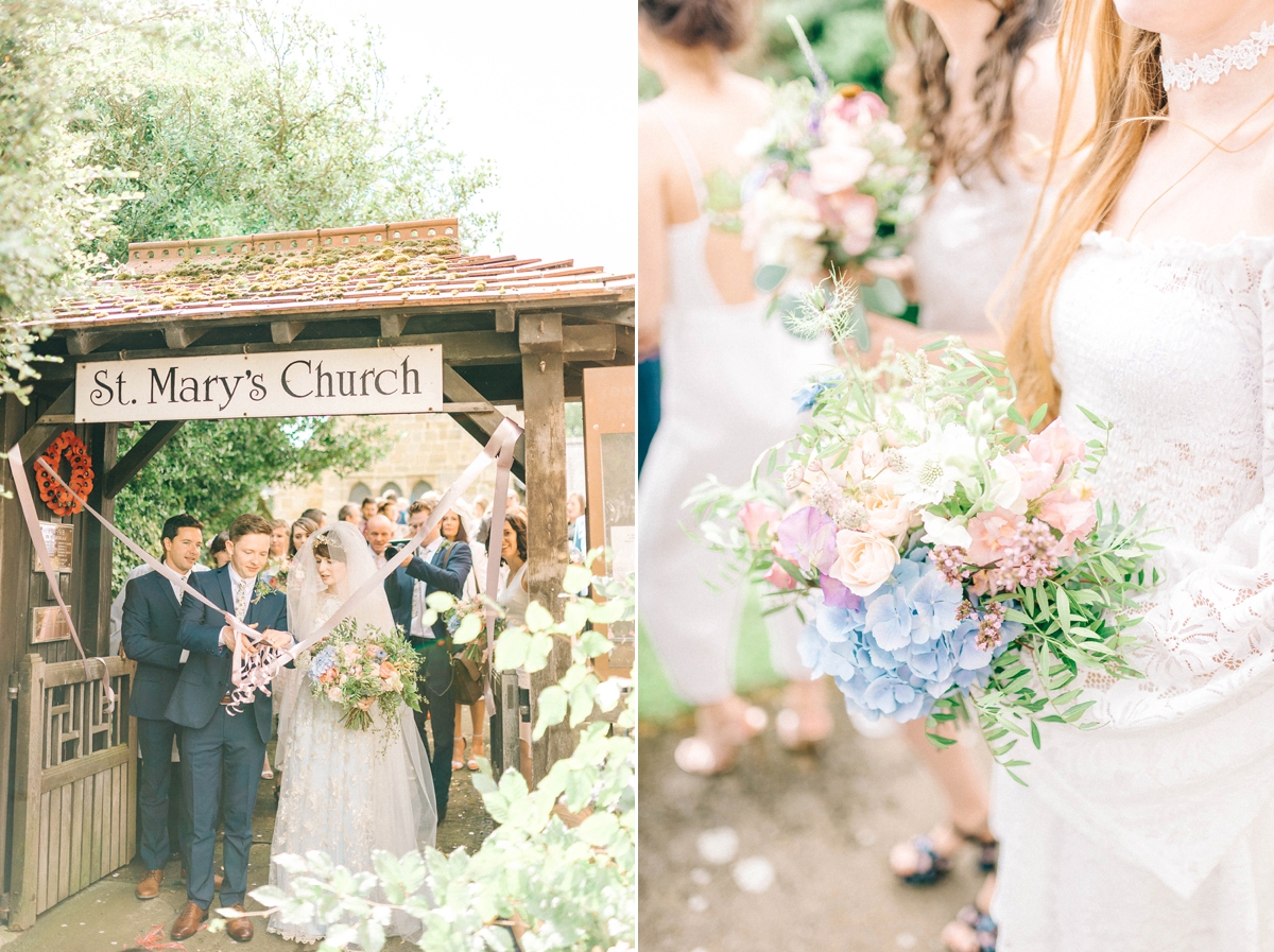 eden claire pettibone delightful village hall wedding 46