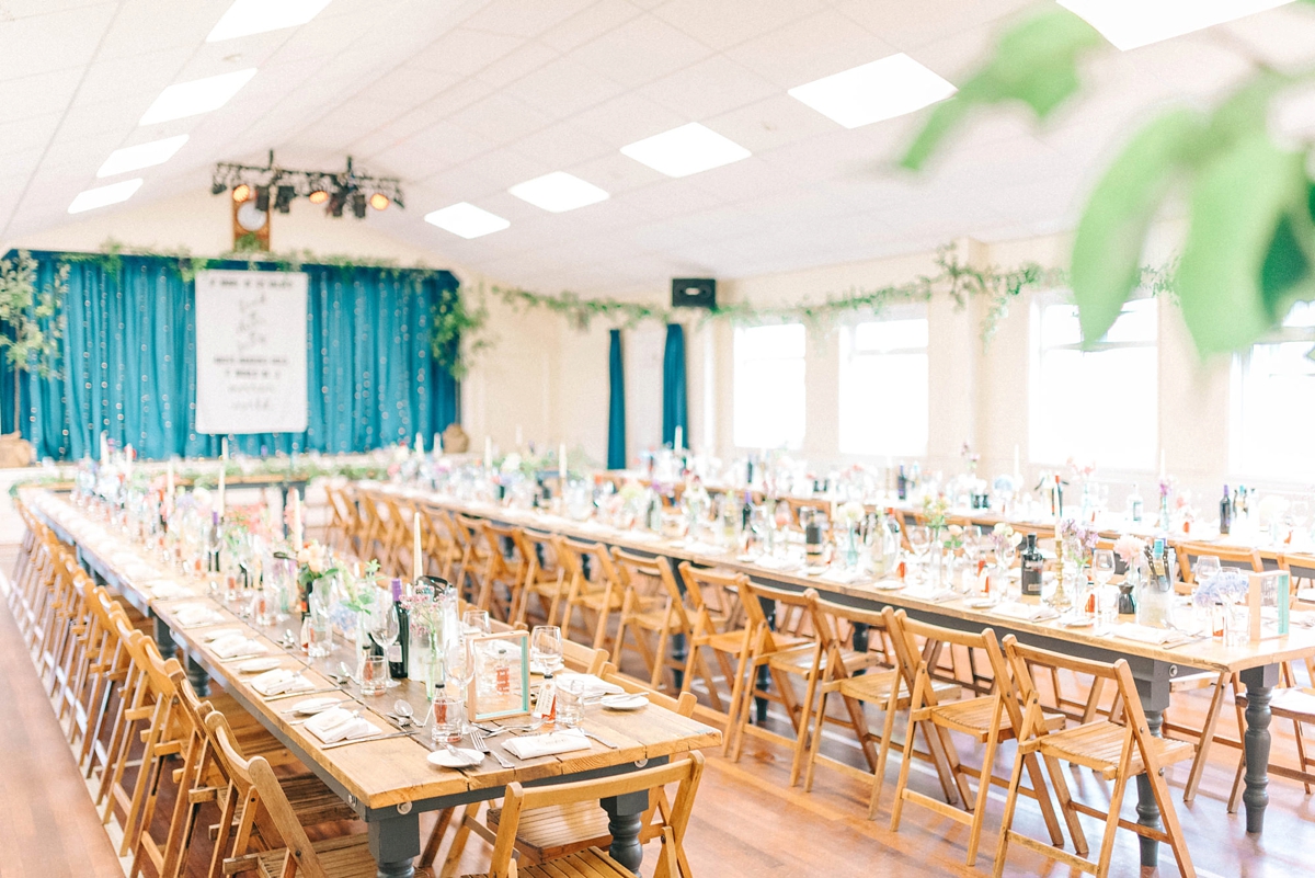 eden claire pettibone delightful village hall wedding 53