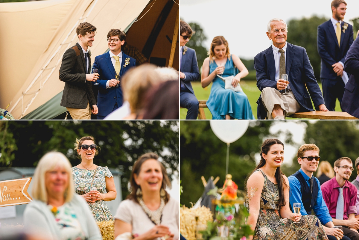 halfpenny london bride fun tipi wedding 34