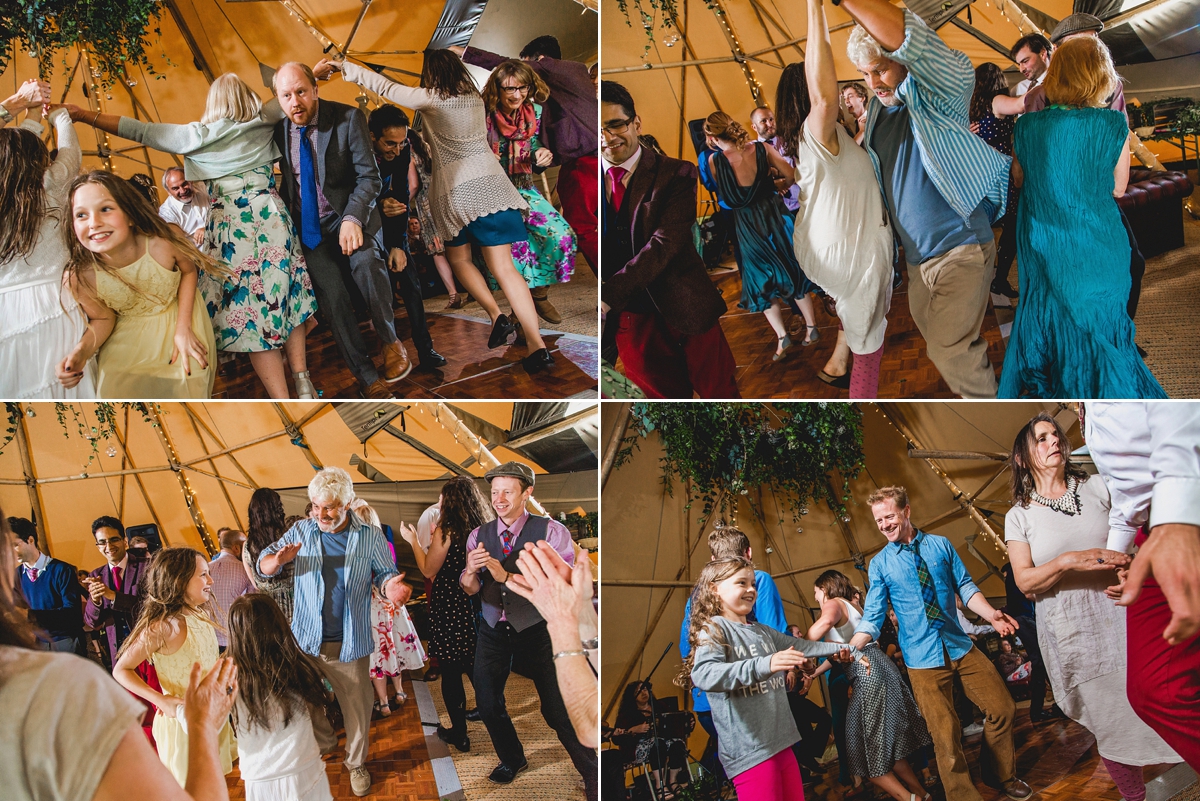 halfpenny london bride fun tipi wedding 48