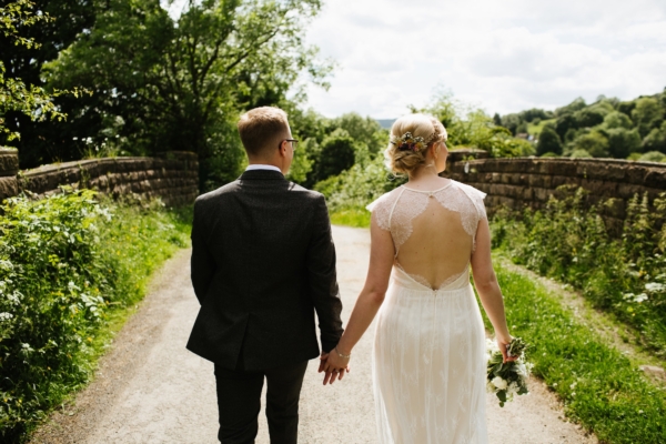 Kate Beaumont Lace for an Elegant Peak District Wedding