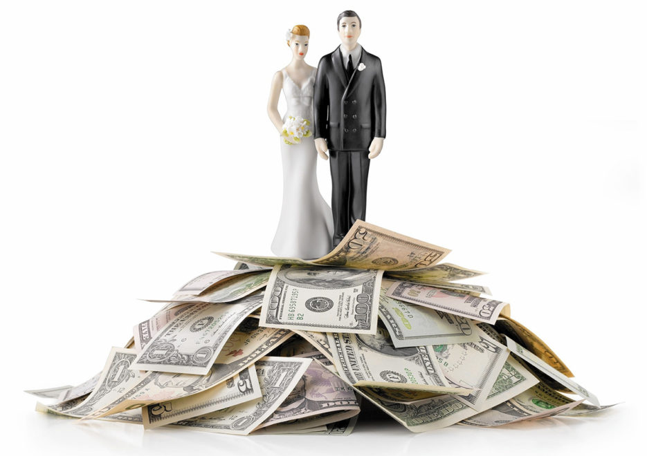 money weddings