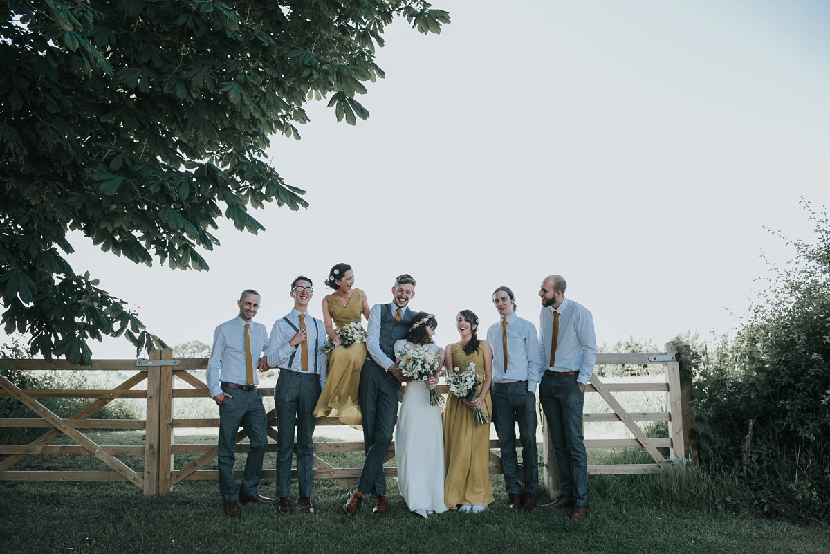 otaduy bride yellow barn wedding 29