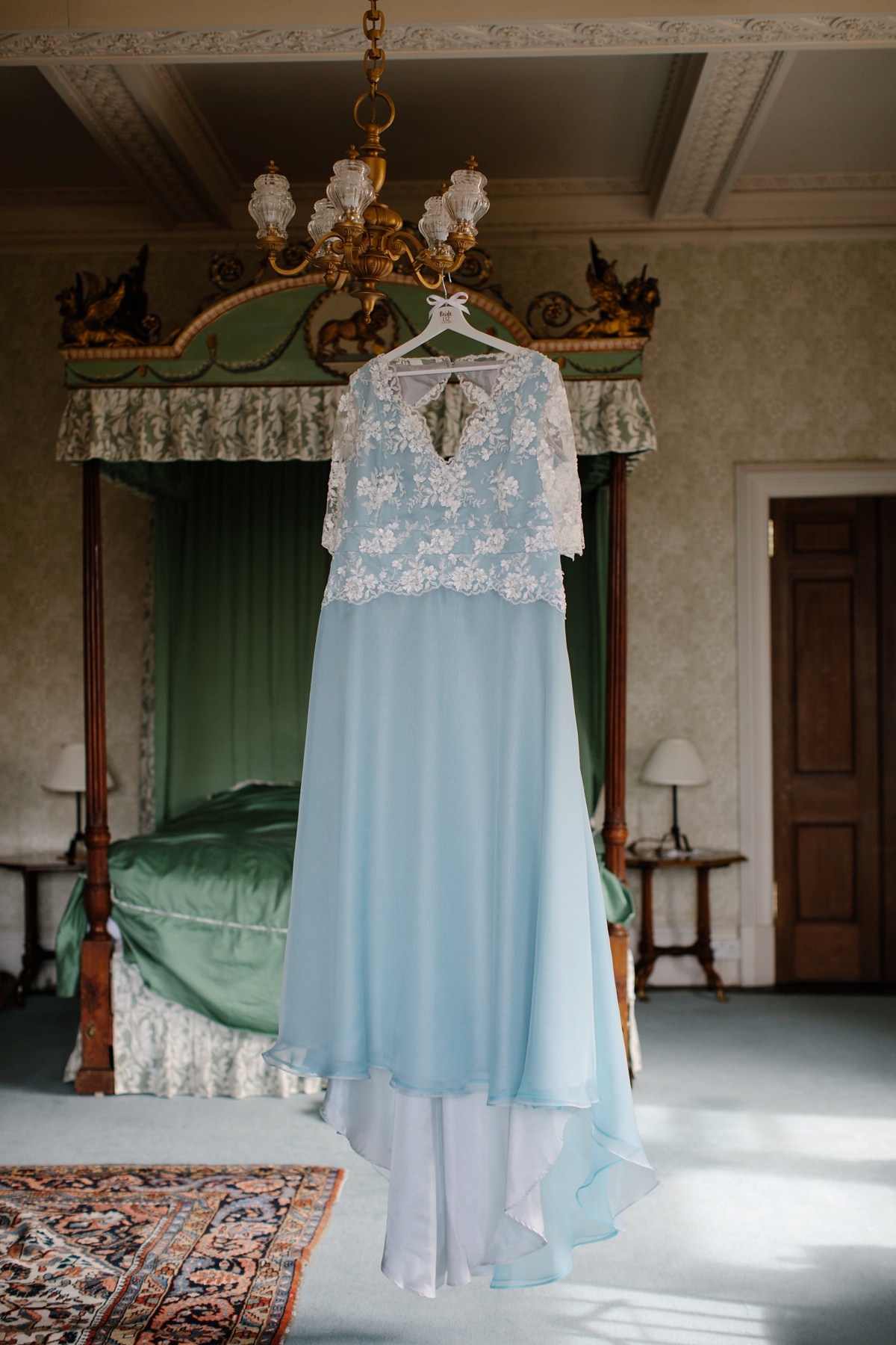 pale blue wedding dress scotland 6