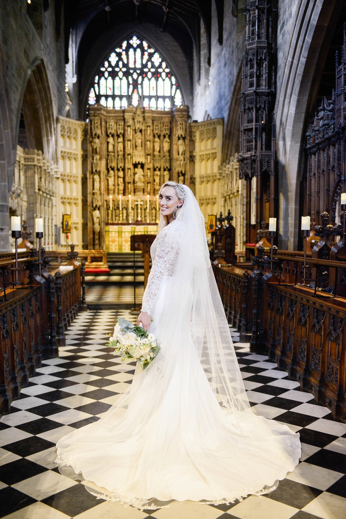 tara keely elegant cathedral wedding 15