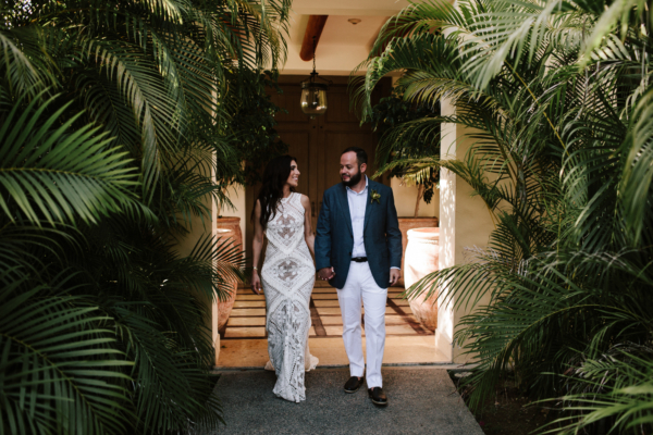 An Edgy Rue de Seine Gown for a Romantic Mexican Wedding