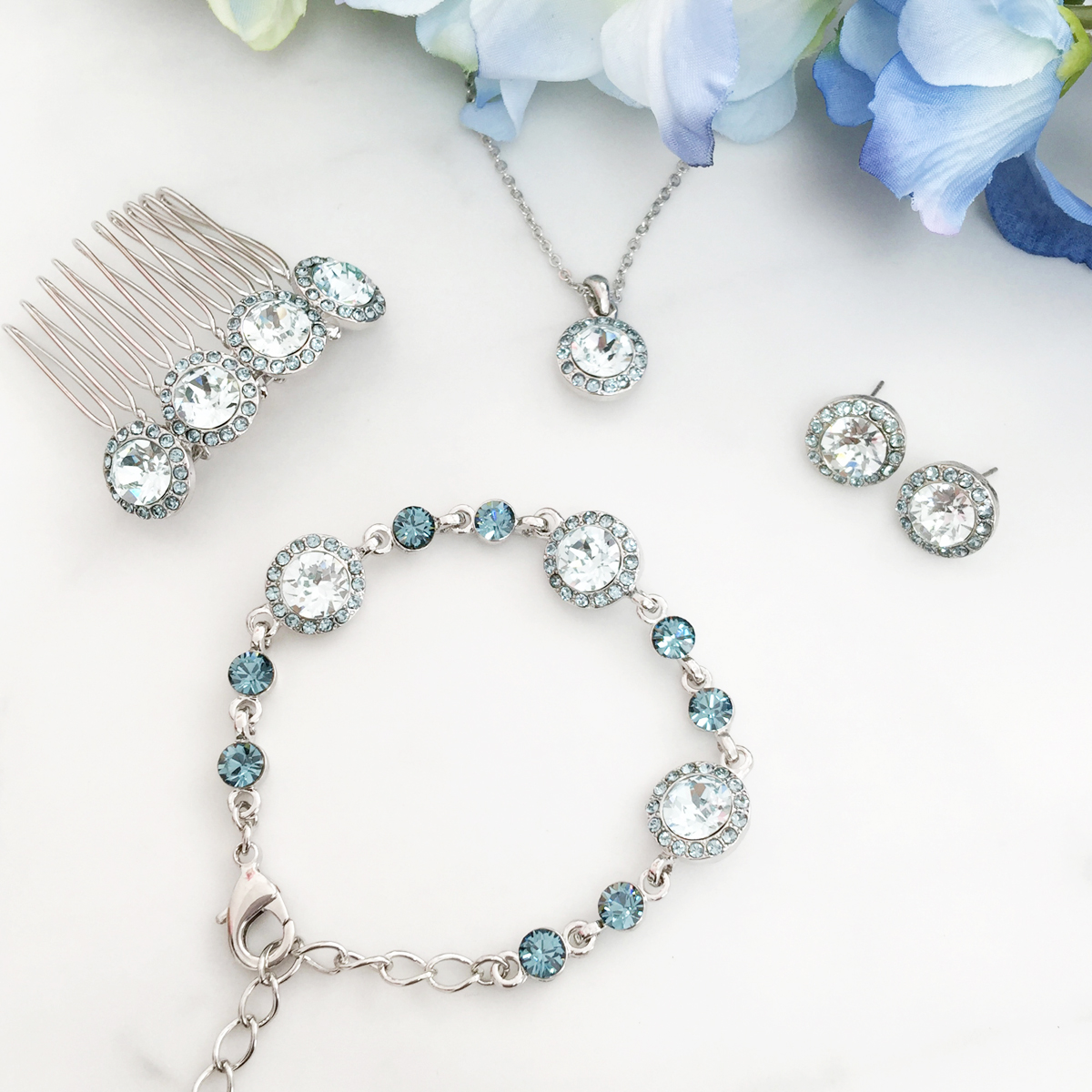 waterfall of love jewellery set glitzy secrets - Beautiful Bridesmaid Accessories & Gifts From Glitzy Secrets waterfall of love jewellery set glitzy secrets