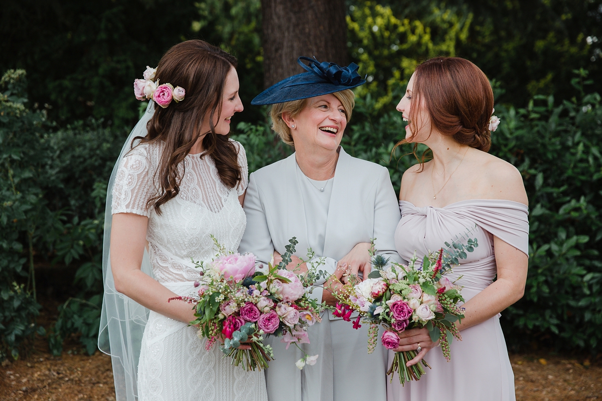 watters dress london nottingham wedding 40 - A Backless Watters Wedding Dress and Pretty Pink Peonies watters dress london nottingham wedding 40