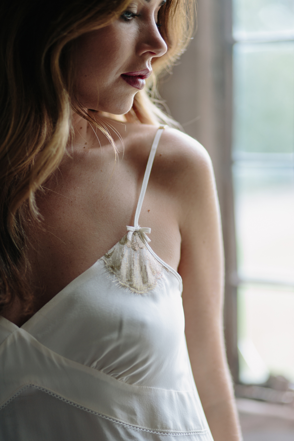 Bridal lingerie available from Agape Bridal boutique in Cheshire, using Shell Belle Couture.