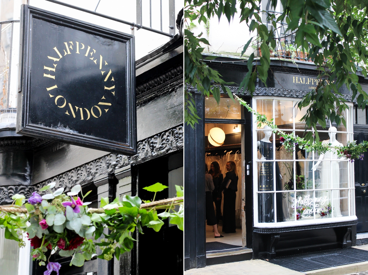 The Halfpenny London boutique.