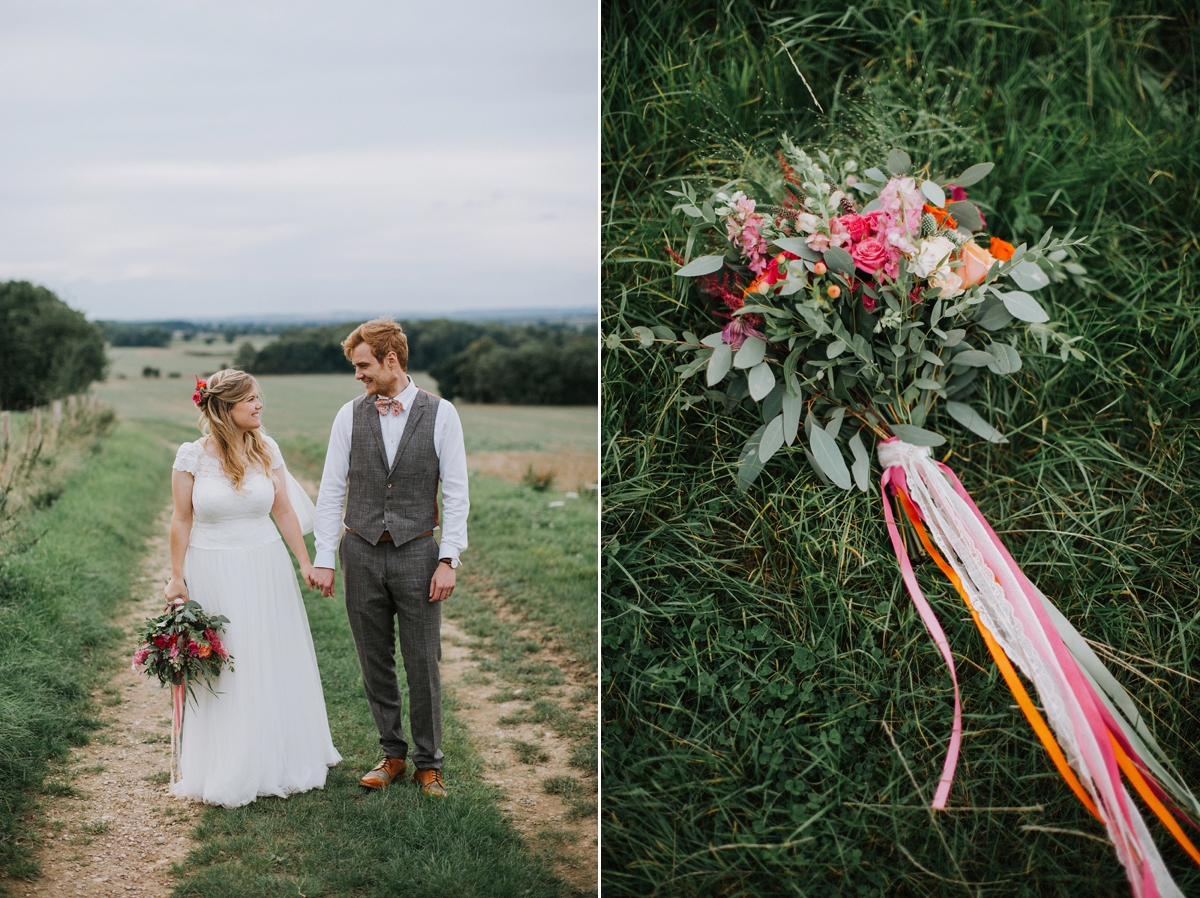 Kula Tsurdiu colourful flower filled wedding 36