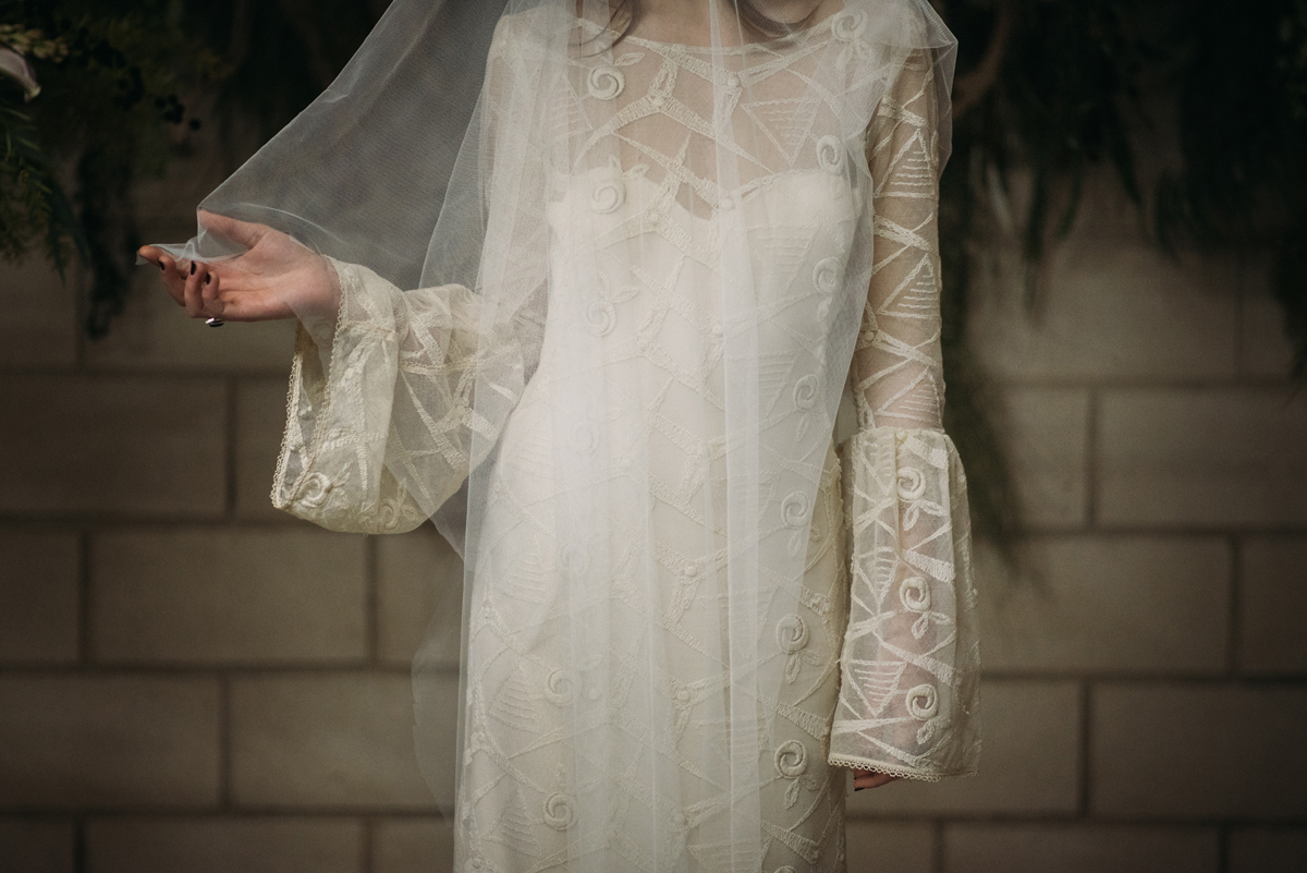 Dreamy, bohemian and folksy bridal inspiration.