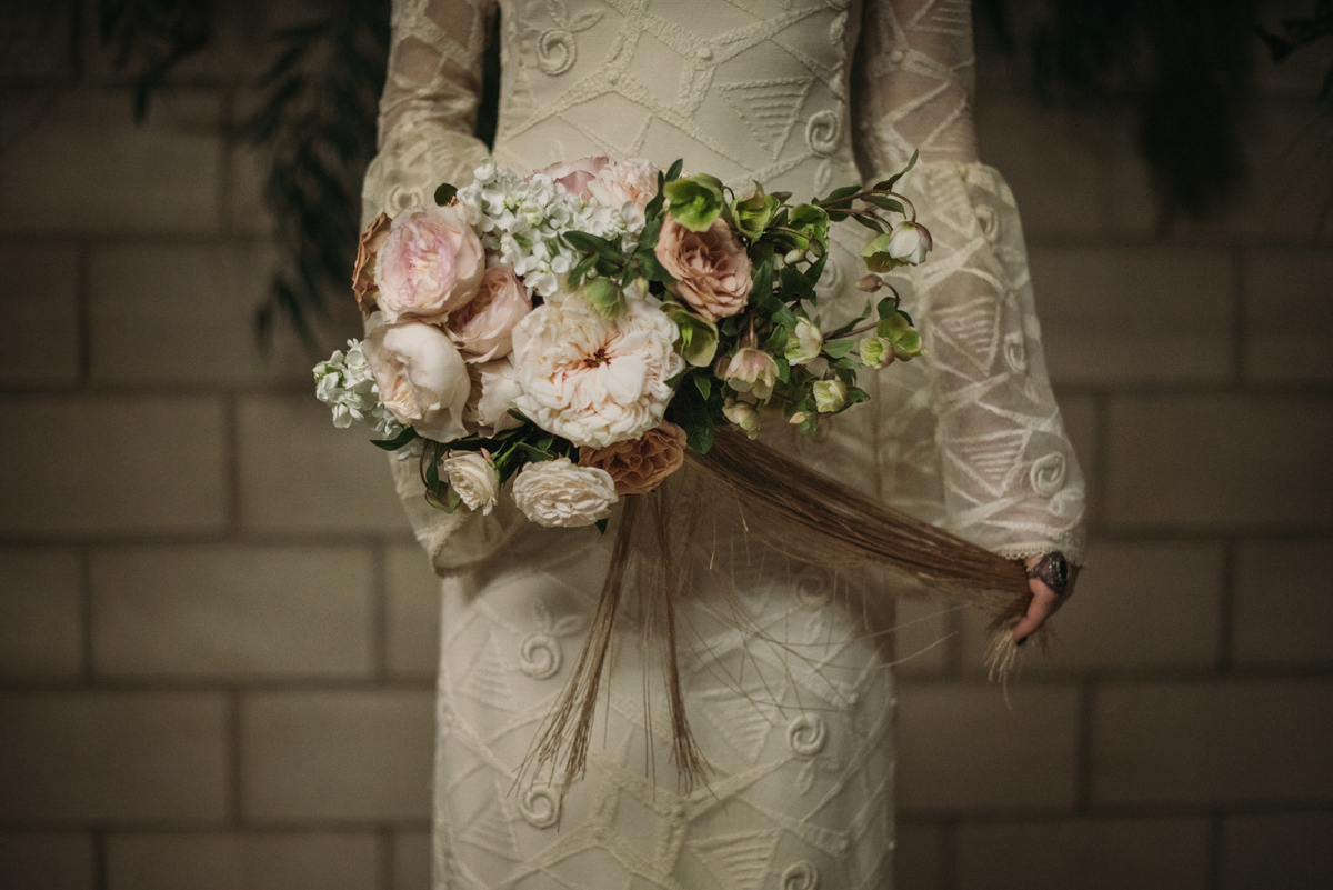 Dreamy, bohemian and folksy bridal inspiration.