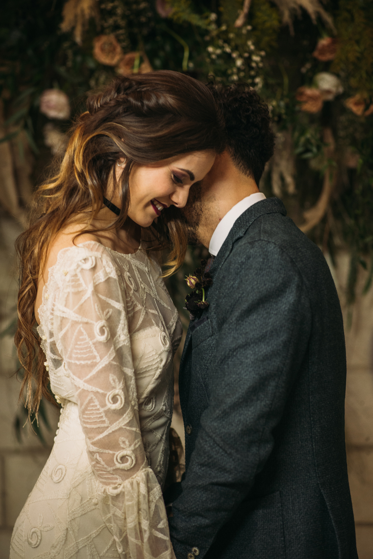 Dreamy, bohemian and folksy bridal inspiration.